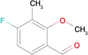 4-Fluoro-2-methoxy-3-methylbenzaldehyde