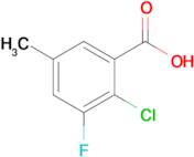 2-Chloro-3-fluoro-5-methylbenzoic acid