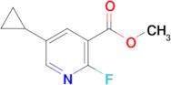 Methyl 5-cyclopropyl-2-fluoronicotinate