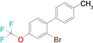 2'-Bromo-4-methyl-4'-(trifluoromethoxy)-1,1'-biphenyl