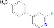 2-Fluoro-4-(4-methylphenyl)-pyridine