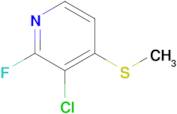 3-Chloro-2-fluoro-4-(methylthio)pyridine