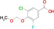 3-Chloro-5-fluoro-4-(methoxymethoxy)benzoic acid