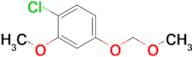 1-Chloro-2-methoxy-4-(methoxymethoxy)benzene