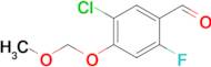 5-Chloro-2-fluoro-4-(methoxymethoxy)benzaldehyde