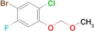 1-Bromo-5-chloro-2-fluoro-4-(methoxymethoxy)benzene