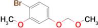 1-Bromo-2-methoxy-4-(methoxymethoxy)benzene