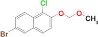 6-Bromo-1-chloro-2-(methoxymethoxy)naphthalene