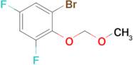 1-Bromo-3,5-difluoro-2-(methoxymethoxy)benzene