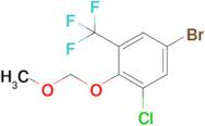 5-Bromo-3-chloro-2-(methoxymethoxy)benzotrifluoride