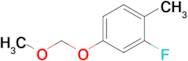 2-Fluoro-4-(methoxymethoxy)-1-methylbenzene