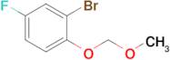 2-Bromo-4-fluoro-1-(methoxymethoxy)benzene