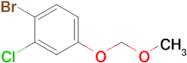 1-Bromo-2-chloro-4-(methoxymethoxy)-benzene