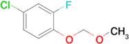 4-Chloro-2-fluoro-1-(methoxymethoxy)benzene