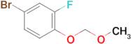 4-Bromo-2-fluoro-1-methoxymethoxy-benzene