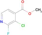 Methyl 3-chloro-2-fluoroisonicotinate