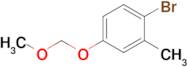 1-Bromo-4-(methoxymethoxy)-2-methylbenzene