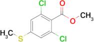 Methyl 2,6-Dichloro-4-(methylthio)benzoate