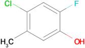 4-Chloro-2-fluoro-5-methylphenol