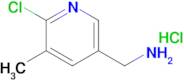 (6-Chloro-5-methylpyridin-3-yl)methylamine hydrochloride