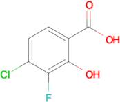 4-Chloro-3-fluoro-2-hydroxybenzoic acid