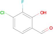 4-Chloro-3-fluoro-2-hydroxybenzaldehyde