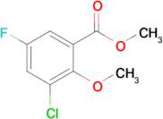 Methyl 3-chloro-5-fluoro-2-methoxybenzoate