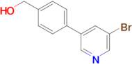 (4-(5-Bromopyridin-3-yl)phenyl)methanol