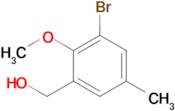 3-Bromo-2-methoxy-5-methylbenzyl alcohol