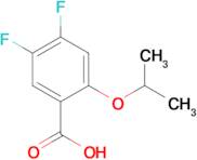 4,5-Difluoro-2-(propan-2-yloxy)benzoic acid