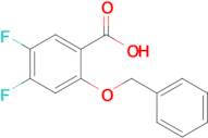 2-(Benzyloxy)-4,5-difluorobenzoic acid