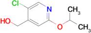 [5-Chloro-2-(propan-2-yloxy)pyridin-4-yl]methanol