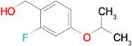 [2-Fluoro-4-(propan-2-yloxy)phenyl]methanol