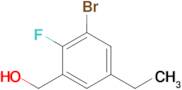 3-Bromo-5-ethyl-2-fluorobenzyl alcohol