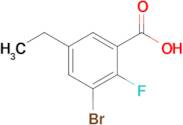 3-Bromo-5-ethyl-2-fluorobenzoic acid