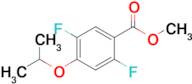 Methyl 2,5-Difluoro-4-isopropoxybenzoate