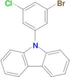 9-(3-Bromo-5-chlorophenyl)-9H-carbazole