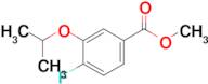 4-Fluoro-3-isopropoxybenzoic acid methyl ester