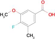 4-Fluoro-3-methoxy-5-methylbenzoic acid