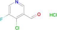 4-Chloro-5-fluoro-pyridine-3-carbaldehyde hydrochloride