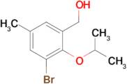 (3-Bromo-2-isopropoxy-5-methylphenyl)methanol