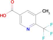 5-Methyl-6-(trifluoromethyl)nicotinic acid