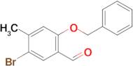 2-(Benzyloxy)-5-bromo-4-methylbenzaldehyde