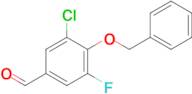 4-(Benzyloxy)-3-chloro-5-fluorobenzaldehyde