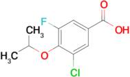 3-Chloro-5-fluoro-4-(1-methylethoxy)-benzoic acid