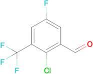 2-Chloro-5-fluoro-3-(trifluoromethyl)-benzaldehyde