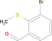 3-Bromo-2-(methylsulfanyl)benzaldehyde