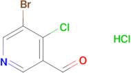 5-Bromo-4-chloro-pyridine-3-carbaldehyde hydrochloride