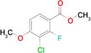 Methyl 3-chloro-2-fluoro-4-methoxybenzoate