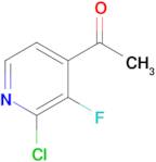 1-(2-Chloro-3-fluoropyridin-4-yl)ethanone